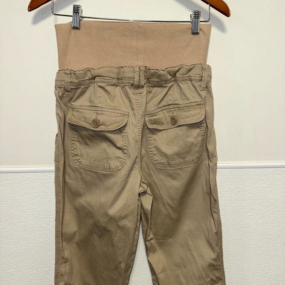 Women's Three Seasons Maternity Pants Size Small Khaki - Picture 3 of 7
